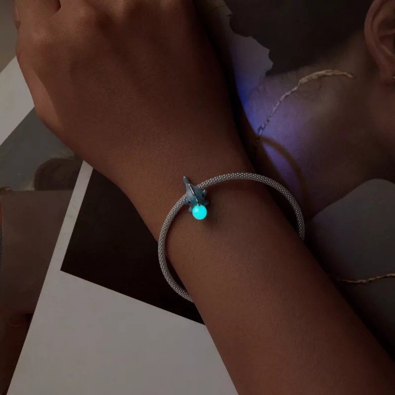 (afbeelding voor) PANDORA Stijl Lichtgevende Lantaarnvis charm - SCC2795 - Bekijken 8