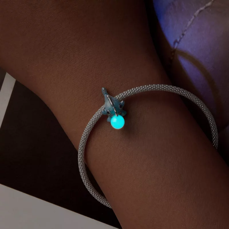 (afbeelding voor) PANDORA Stijl Lichtgevende Lantaarnvis charm - SCC2795 - Bekijken 10