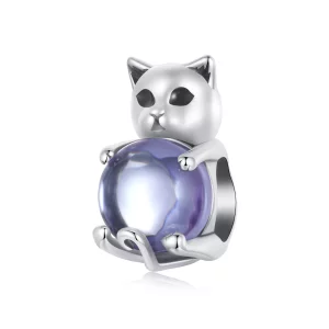 PANDORA Stijl Kat gelukssteen charme - SCC2796 (afbeelding voor) PANDORA Stijl Kat gelukssteen charme - SCC2796