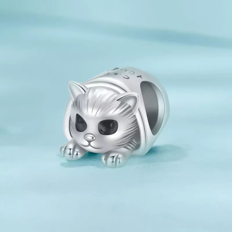 (afbeelding voor) PANDORA Stijl Gezellige Kattenhuis Charme - SCC2797 - Bekijken 2