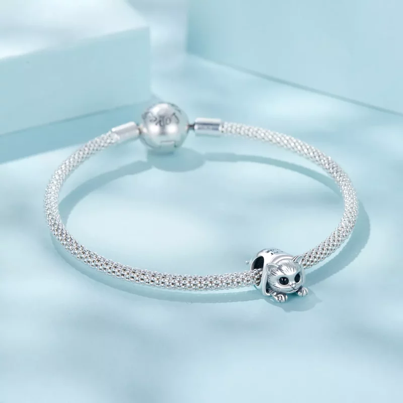 (afbeelding voor) PANDORA Stijl Gezellige Kattenhuis Charme - SCC2797 - Bekijken 5