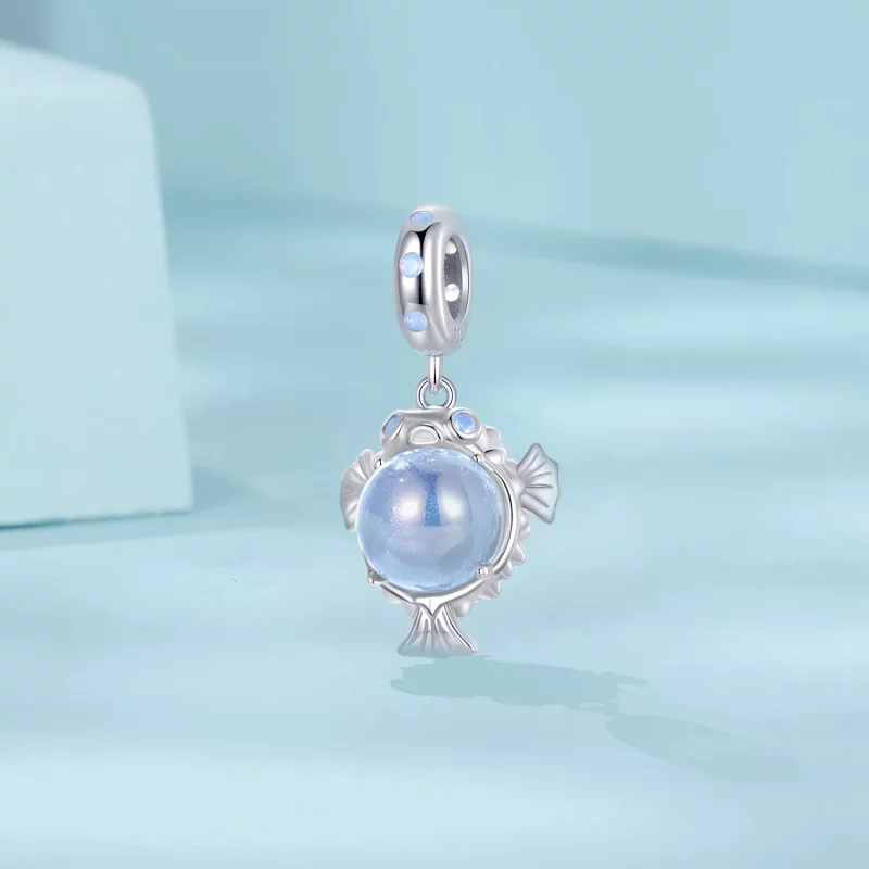 (afbeelding voor) PANDORA Stijl Oceaan Kogelvis Hanger - SCC2798 - Bekijken 2