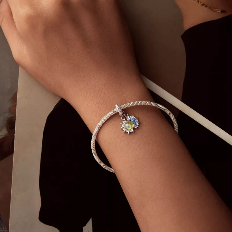 (afbeelding voor) PANDORA Stijl Zon en Maan Hanger - SCC2802 - Bekijken 5