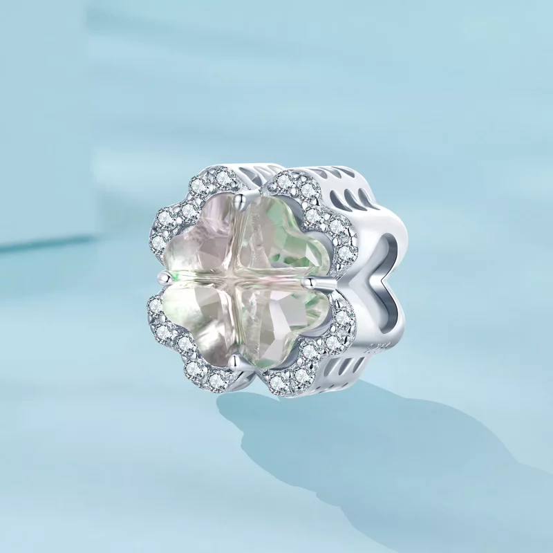 (afbeelding voor) PANDORA Stijl Klavertje Vier Charm - SCC2803 - Bekijken 2