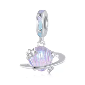 (afbeelding voor) PANDORA Stijl Planeet Schelp Hanger - SCC2807