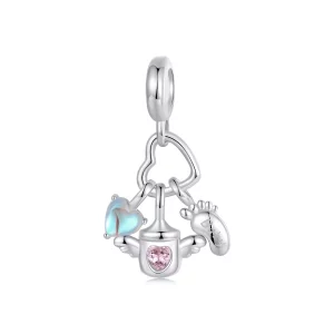 PANDORA Stijl Babyfles set hanger - SCC2820 (afbeelding voor) PANDORA Stijl Babyfles set hanger - SCC2820