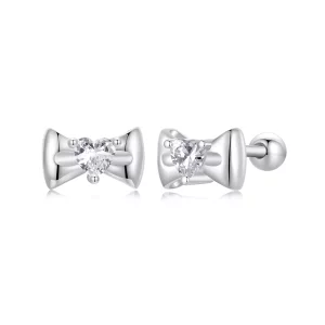 PANDORA-stijl strikoorbellen - SCE1748 (afbeelding voor) PANDORA-stijl strikoorbellen - SCE1748