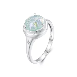 (afbeelding voor) PANDORA Stijl Groen ijs zirkonium ring - SCR1025