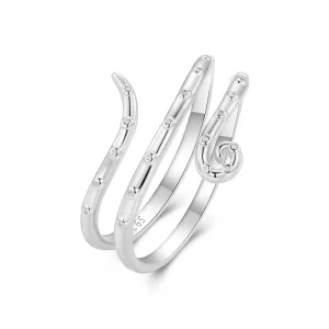 PANDORA-stijl Octopus Open Ring - SCR1030-E (afbeelding voor) PANDORA-stijl Octopus Open Ring - SCR1030-E