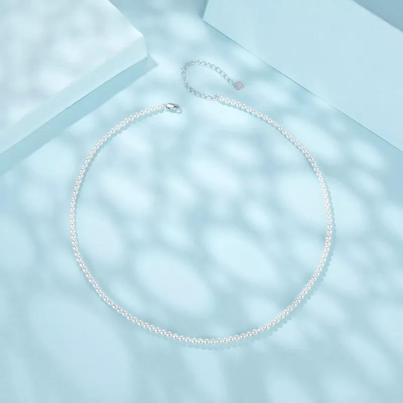 (afbeelding voor) PANDORA-stijl Australische witte parelketting - SCN526 - Bekijken 3