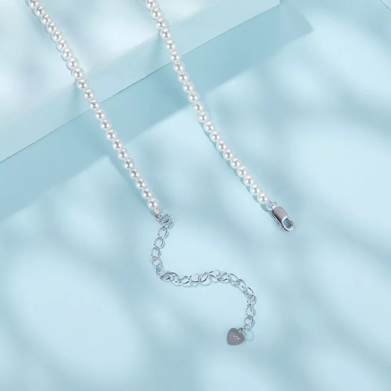 (afbeelding voor) PANDORA-stijl Australische witte parelketting - SCN526 - Bekijken 5