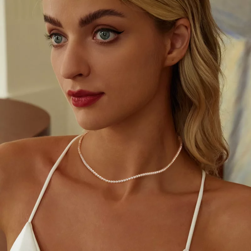 (afbeelding voor) PANDORA-stijl Australische witte parelketting - SCN526 - Bekijken 7