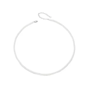 PANDORA-stijl Australische witte parelketting - SCN526 (afbeelding voor) PANDORA-stijl Australische witte parelketting - SCN526