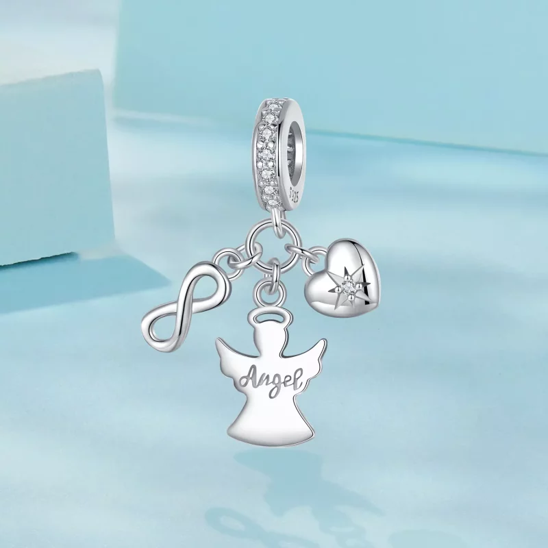 (afbeelding voor) PANDORA Stijl Beschermengel Hanger - SCC2902 - Bekijken 2