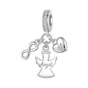 (afbeelding voor) PANDORA Stijl Beschermengel Hanger - SCC2902