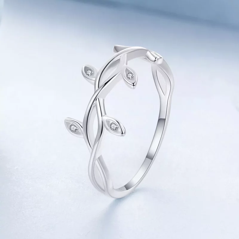 (afbeelding voor) PANDORA Stijl Blad Ring - BSR581 - Bekijken 2
