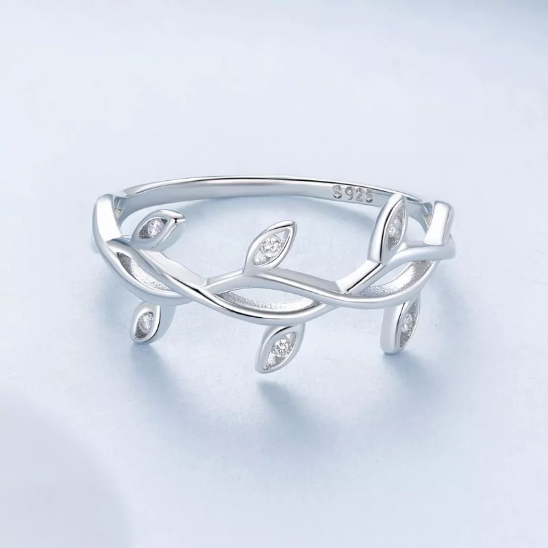 (afbeelding voor) PANDORA Stijl Blad Ring - BSR581 - Bekijken 4