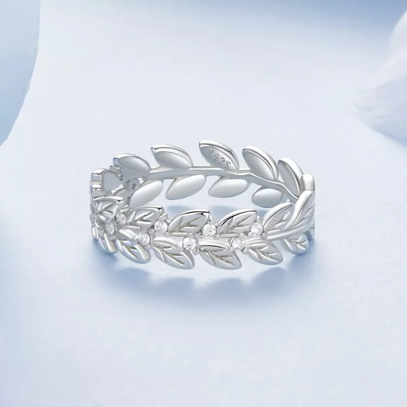 (afbeelding voor) PANDORA Stijl Blad Ring - BSR600 - Bekijken 4
