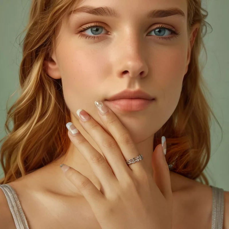 (afbeelding voor) PANDORA Stijl Blad Ring - BSR600 - Bekijken 9