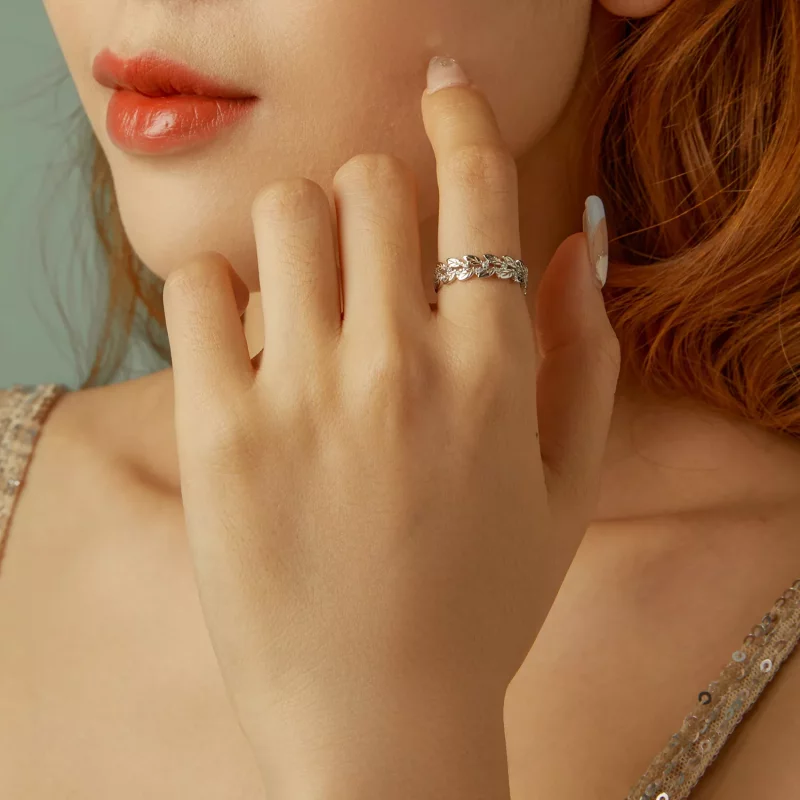 (afbeelding voor) PANDORA Stijl Blad Ring - BSR600 - Bekijken 10