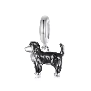 (afbeelding voor) PANDORA Stijl Border Collie Hanger - SCC2836
