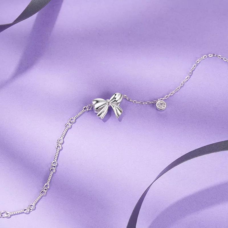 (afbeelding voor) PANDORA Stijl Bow armband - BSB187 - Bekijken 4