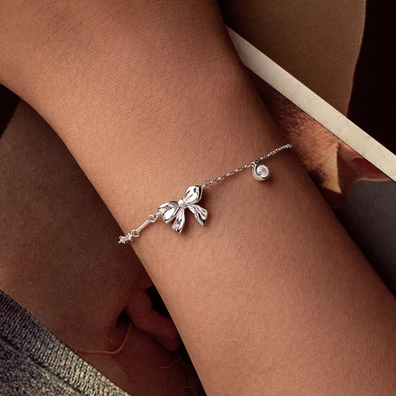 (afbeelding voor) PANDORA Stijl Bow armband - BSB187 - Bekijken 5