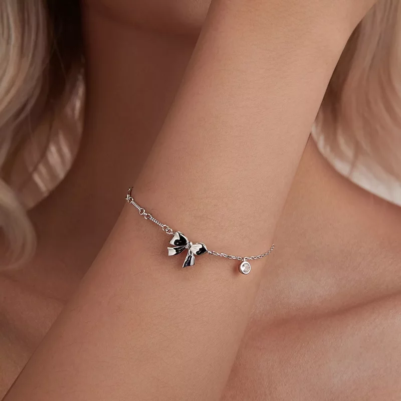 (afbeelding voor) PANDORA Stijl Bow armband - BSB187 - Bekijken 6