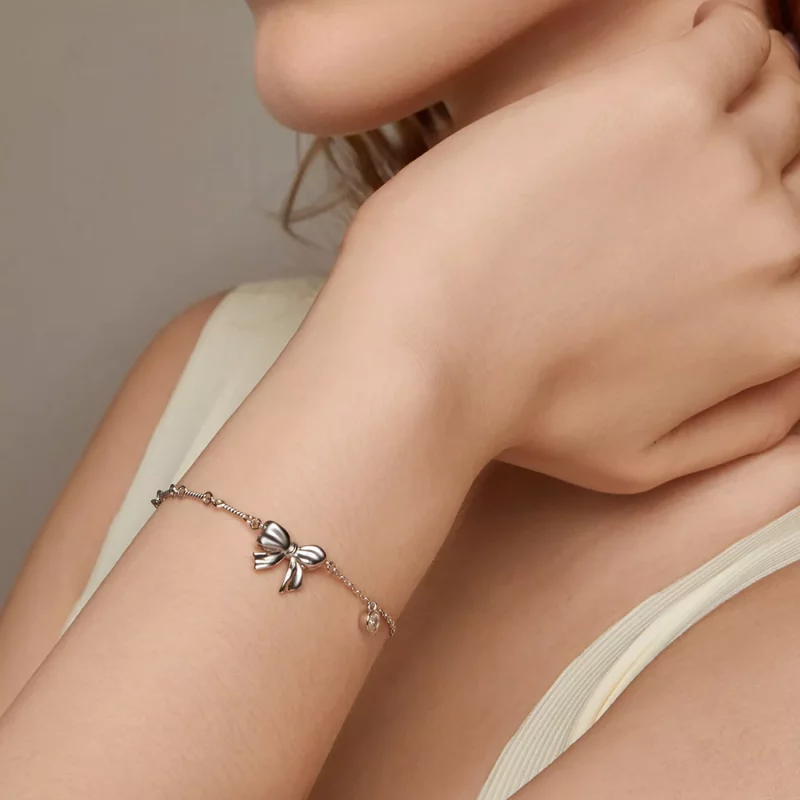 (afbeelding voor) PANDORA Stijl Bow armband - BSB187 - Bekijken 8