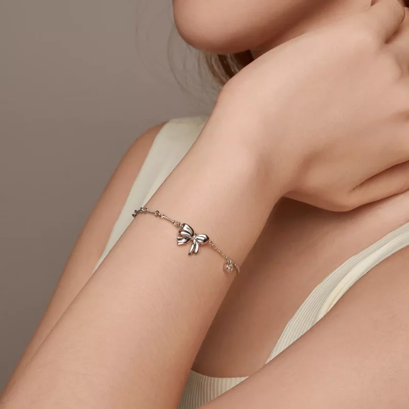 (afbeelding voor) PANDORA Stijl Bow armband - BSB187 - Bekijken 9