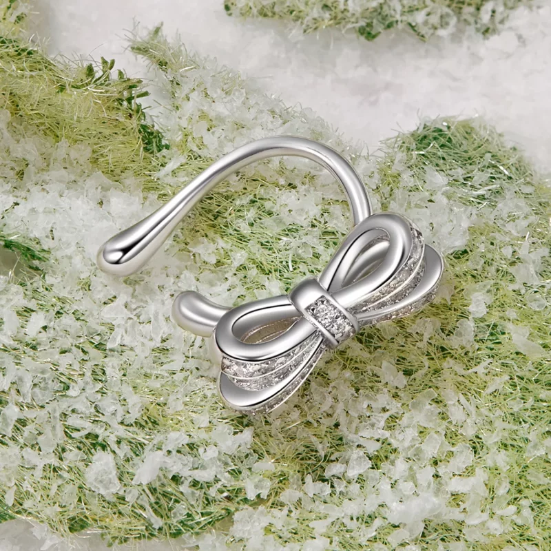 (afbeelding voor) PANDORA Stijl Bow Ear Cuff - YIE248 - Bekijken 3