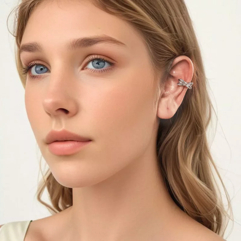 (afbeelding voor) PANDORA Stijl Bow Ear Cuff - YIE248 - Bekijken 7