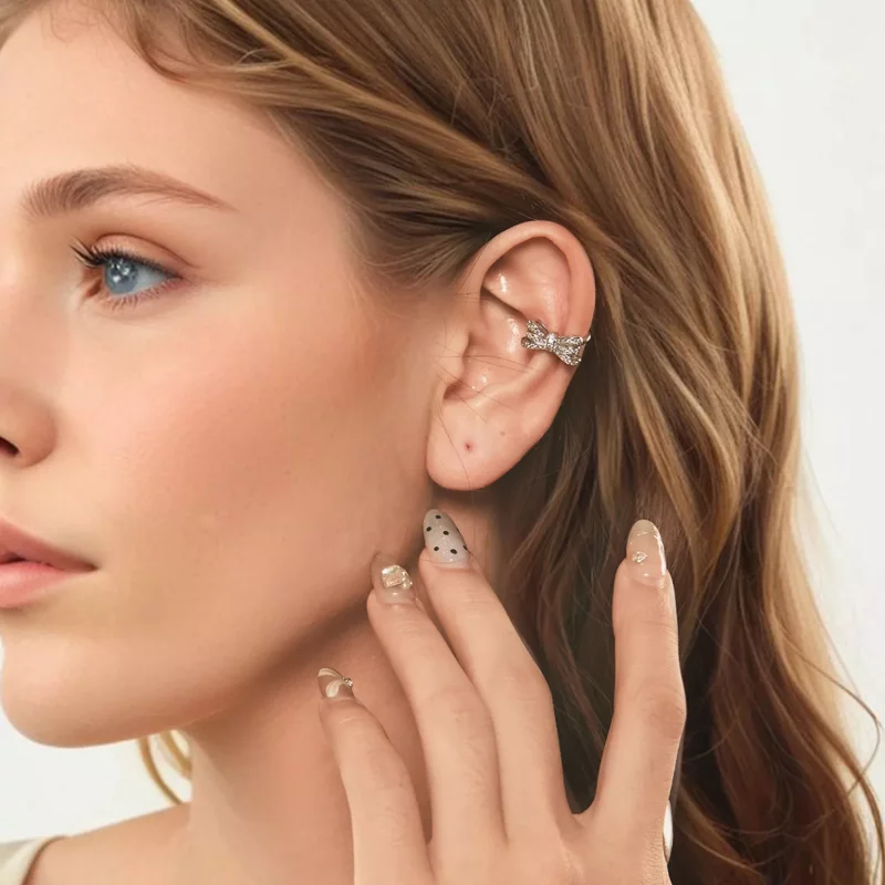 (afbeelding voor) PANDORA Stijl Bow Ear Cuff - YIE248 - Bekijken 8