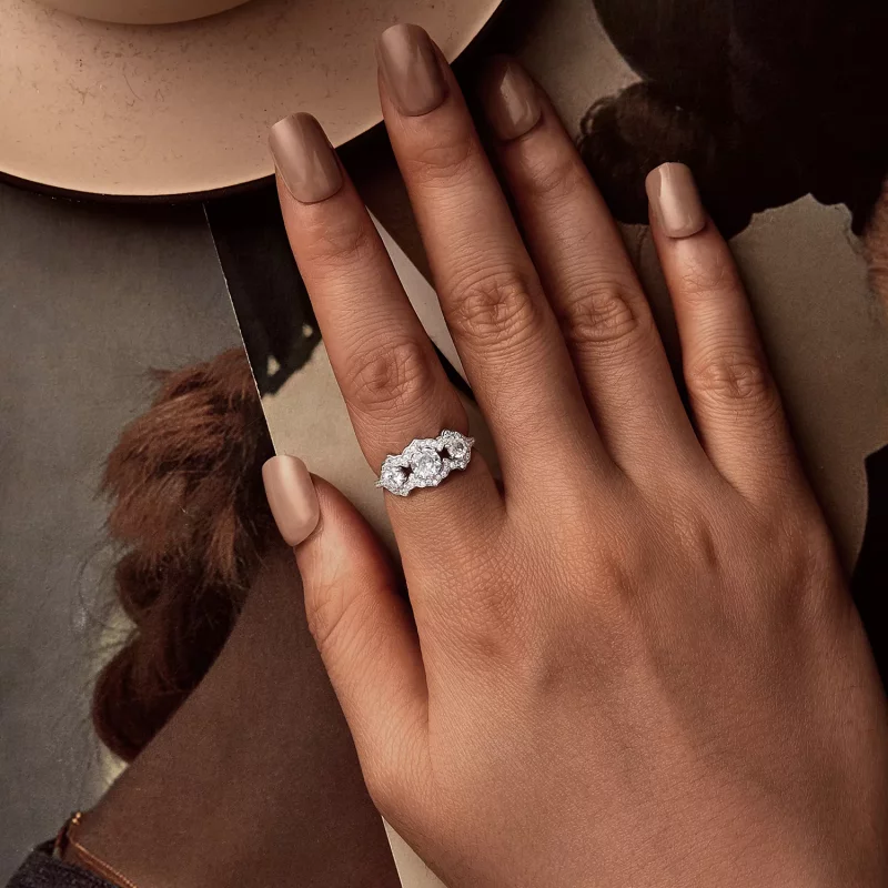 (afbeelding voor) PANDORA Stijl Briljante Ster Ring - BSR584 - Bekijken 5