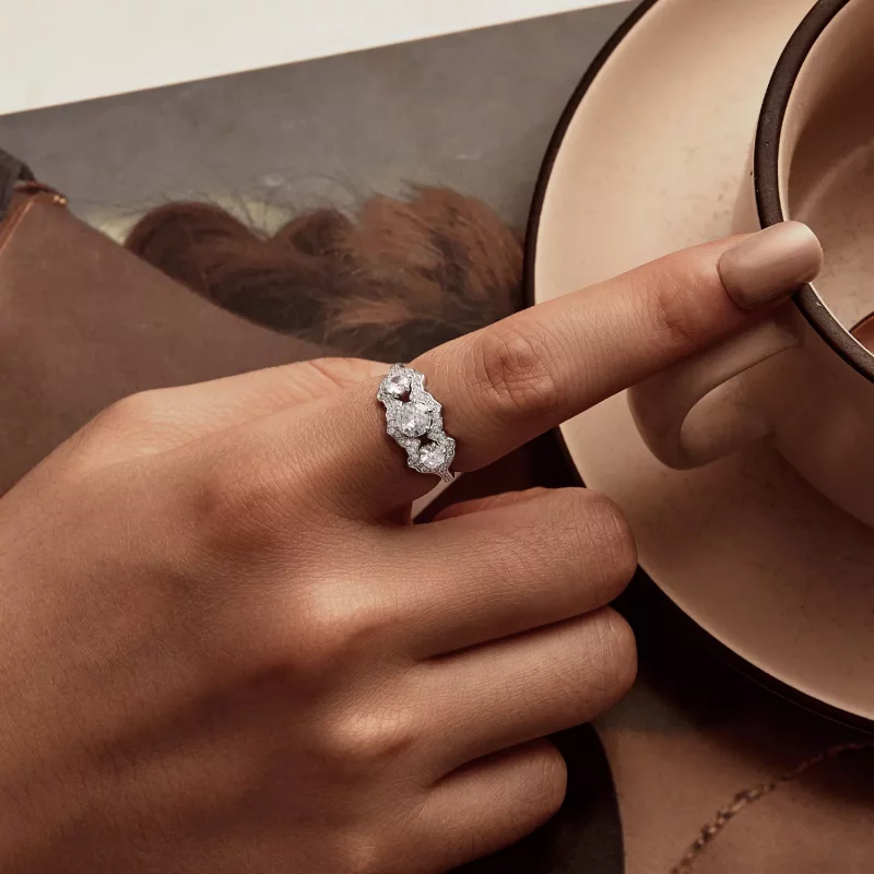 (afbeelding voor) PANDORA Stijl Briljante Ster Ring - BSR584 - Bekijken 6