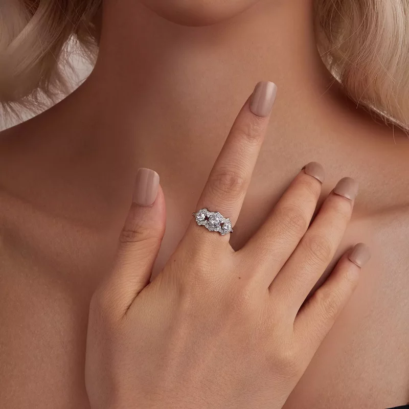 (afbeelding voor) PANDORA Stijl Briljante Ster Ring - BSR584 - Bekijken 7