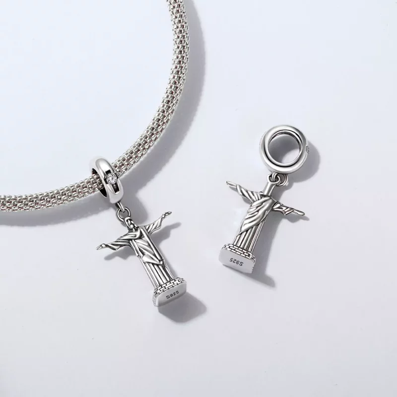 (afbeelding voor) PANDORA-stijl Christus de Verlosser-hanger - SCC2875 - Bekijken 5