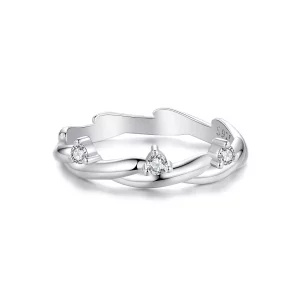 PANDORA Stijl Eenvoudige Knoopkoordring - BSR586 (afbeelding voor) PANDORA Stijl Eenvoudige Knoopkoordring - BSR586