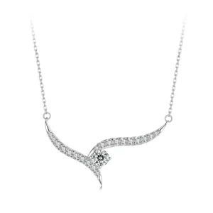 PANDORA Stijl Eenvoudige Lijn Halsketting - BSN400 (afbeelding voor) PANDORA Stijl Eenvoudige Lijn Halsketting - BSN400