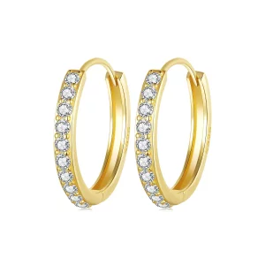 PANDORA Stijl Eenvoudige sterling zilveren oorbellen - BSE1060-BL (afbeelding voor) PANDORA Stijl Eenvoudige sterling zilveren oorbellen - BSE1060-BL