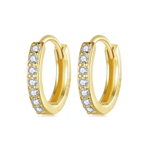 PANDORA Stijl Eenvoudige sterling zilveren oorbellen - BSE1060-BS (afbeelding voor) PANDORA Stijl Eenvoudige sterling zilveren oorbellen - BSE1060-BS