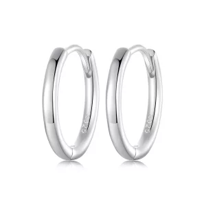 PANDORA Stijl Eenvoudige sterling zilveren oorbellen - SCE1772-M (afbeelding voor) PANDORA Stijl Eenvoudige sterling zilveren oorbellen - SCE1772-M