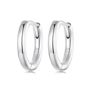 PANDORA Stijl Eenvoudige sterling zilveren oorbellen - SCE1772-S (afbeelding voor) PANDORA Stijl Eenvoudige sterling zilveren oorbellen - SCE1772-S