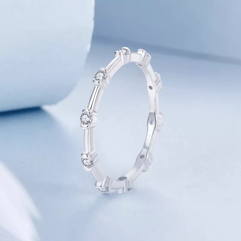 (afbeelding voor) PANDORA Stijl Exquise kleine enkele ring - BSR576 - Bekijken 2