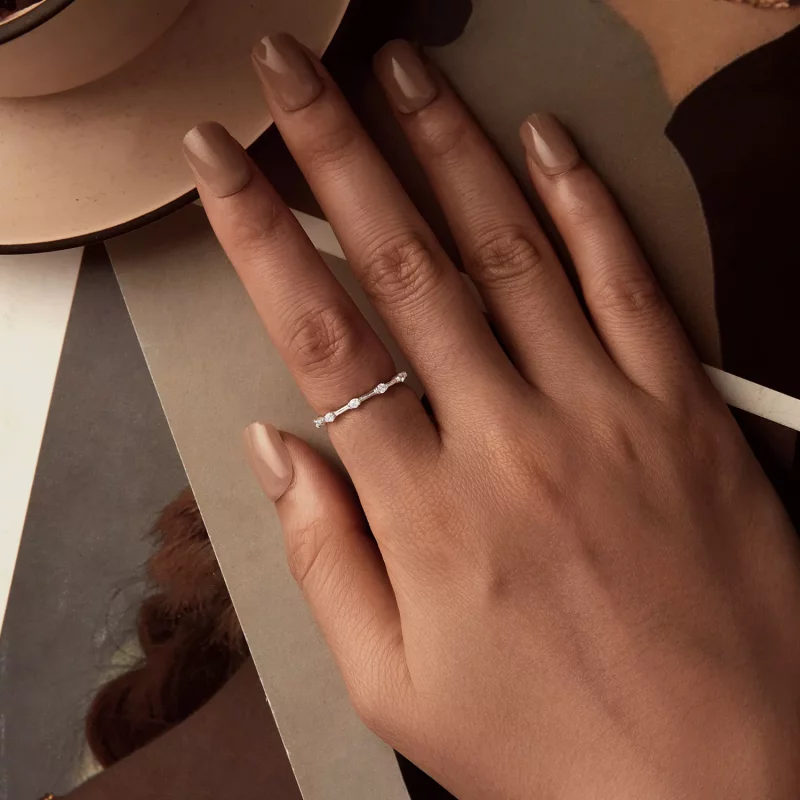 (afbeelding voor) PANDORA Stijl Exquise kleine enkele ring - BSR576 - Bekijken 4