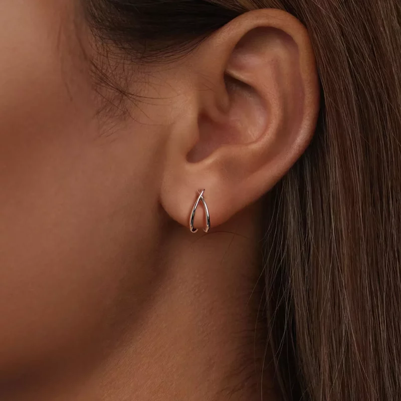 (afbeelding voor) PANDORA Stijl Exquisite zilveren oorbel - BSE1053 - Bekijken 6