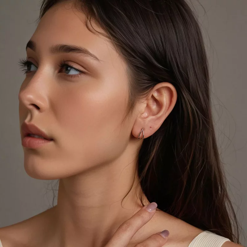 (afbeelding voor) PANDORA Stijl Exquisite zilveren oorbel - BSE1053 - Bekijken 7