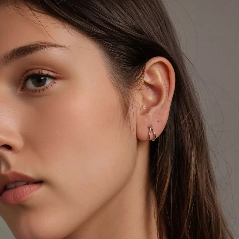 (afbeelding voor) PANDORA Stijl Exquisite zilveren oorbel - BSE1053 - Bekijken 8