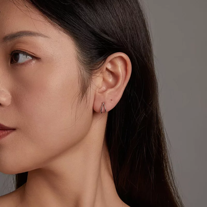 (afbeelding voor) PANDORA Stijl Exquisite zilveren oorbel - BSE1053 - Bekijken 9