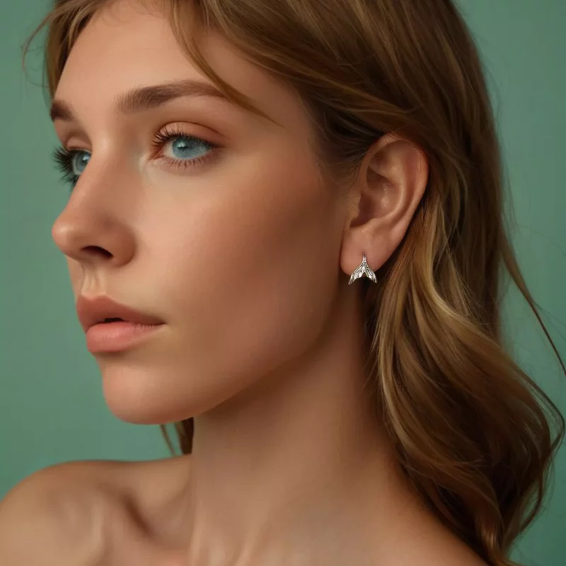 (afbeelding voor) PANDORA Stijl Fishtail oorbellen - SCE1807 - Bekijken 8